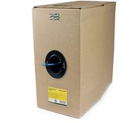 StarTech.com Matassa di Cavo Ethernet Cat6 sfuso - Bobina Cavo di rete 305m - Classificato CMR - Blu - Conforme a TAA