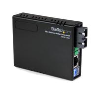 StarTech.com MCM110SC2 100Mbit/s 1310nm Modalità multipla Nero convertitore multimediale di rete