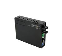 StarTech.com MCM110ST2GB convertitore multimediale di rete 100 Mbit/s 1310 nm Modalit multipla Nero (Ethernet to Fiber Media C