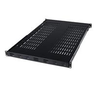 StarTech Mensola per rack 19" ADJSHELF, fissa ventilata 1U, profondità 48-97 cm, portata 80 kg