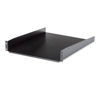 StarTech.com Mensola per rack 19" 2 unità - ripiano rack 19 pollici profondità 55 cm; Mensola per apparecchiature A/V - Mensola a sbalzo - Capacità 23 kg (CABSHELF22)