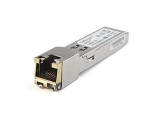 StarTech.com Modulo SFP compatibile con Juniper SFP-1GE-FE-T - 1000BASE-T - SFP a RJ45 Cat6/Cat5e - 1GE Gigabit Ethernet SFP - RJ-45 100m - (SFP1GEFEETST)
