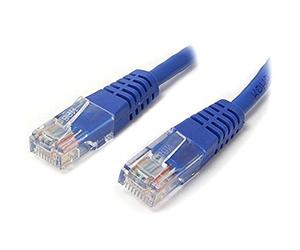 StarTech.com Molded Cat 5e UTP Cavo Patch - Cavo di collegamento- RJ-45 (M) - RJ-45 (M) - 0,6 m - UTP - ( CAT 5e ) - colore: Blu