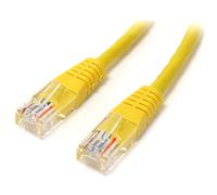 StarTech.com Molded Cat 5e UTP Cavo Patch - Cavo di collegamento- RJ-45 (M) - RJ-45 (M) - 3,5 m - UTP - ( CATe ) - colore: Giallo
