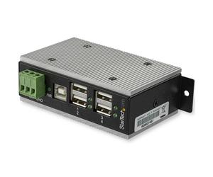 StarTech.com Multipresa USB 2.0 industriale a 4 porte con protezione elettrostatica (ESD) 15 kV - Nouvo