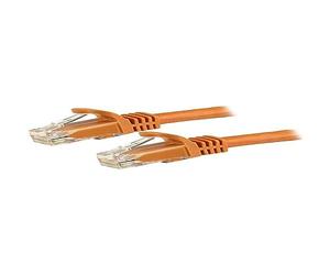 StarTech.com N6PATC15MOR Cavo di Rete CAT6, Patch Ethernet, RJ45, UTP, Antigroviglio, 15 m, Arancio