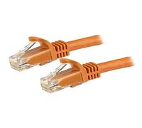 StarTech.com N6PATC3MOR Cavo di Rete CAT6, Patch Ethernet, RJ45, UTP, Antigroviglio, 3 m, Arancio