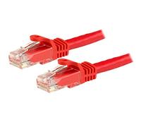 StarTech.com N6PATC3MRD Cavo di Rete CAT6, Patch Ethernet, RJ45, UTP, Antigroviglio, 3 m, Rosso