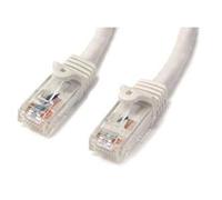 StarTech.com N6PATC3MWH Cavo di Rete CAT6, Patch Ethernet, RJ45, UTP, Antigroviglio, 3 m, Bianco