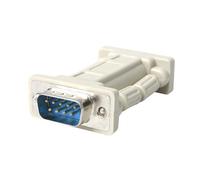 StarTech.com NM9MF adattatore per inversione del genere dei cavi DB9 Grigio (DB9 RS232 SERIAL NULL MODEM - ADAPTER - M/F)