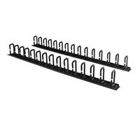 STARTECH.COM Pannelo Gestione Cavi Verticale per Server Rack con Gancio a D, 40U