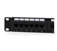 Startech 24 Port Cat6 110 Panel Nero One Size / EU Plug
