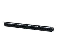 StarTech.com Patch Panel Cat 6 a 24 porte 1U - Pannello di cablaggio per rete Ca