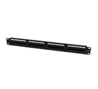 StarTech.com Patch Panel Cat 6 a 24 porte 1U - Pannello di cablaggio per rete Cat6