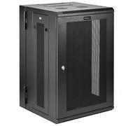 StarTech.com Armadio per Server Rack Montabile a Parete 18U - Armadio a Cerniera