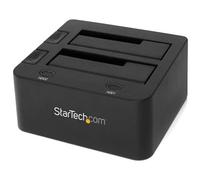 STARTECH.COM - pollici Docking Station USB 3.0 per doppio Hard Disk SSD / HDD SATA con UASP - Docking Station Disco Rigido 2.5 pollici pollici / 3.5 pollici pollici - (6.4cm / 8.9cm) pollici