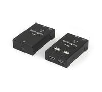 StarTech.com Prolunga/Extender USB 2.0 a 4 porte via Cat5 o Cat6 - Estensore USB2.0 cavo Cat5/Cat6 fino 40m [USB2004EXTV]