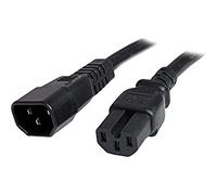 StarTech.com PXTC14C156 1.8m Accoppiatore C14 Accoppiatore C15 Nero cavo di alimentazione