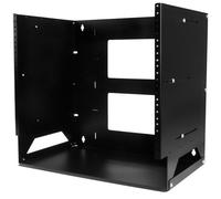 StarTech.com Rack Armadio per Montaggio a Parete con Mensola Incorporata - Accaio - 8U