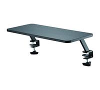 StarTech.com Rialzo per monitor, Montaggio su scrivania, Ampia larghezza di 65 cm (MNRISERCLMP)