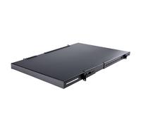StarTech.com Ripiano 1U regolabile per montaggio su rack 19 - Robusto ripiano per armadio server rack 19 pollici - Mensola Univ