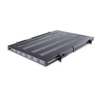 StarTech.com Ripiano 1U regolabile ventilato per rack 19 - Robusto ripiano per armadio server rack 19 pollici - Mensola Univers