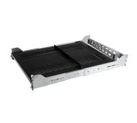 StarTech.com Ripiano Scorrevole Ventilato 2U con Sistema Gestione Cavi a Profondita Regolabile per Rack o Armadi -22.7 Kg (2U V