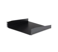 StarTech.com Ripiano universale standard per armadio server a rack di colore nero