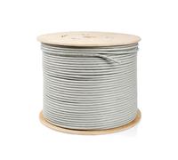 StarTech.com Rotolo in serie di cavi riser UTP solidi CMR Cat5e, 304,8 m, colore grigio
