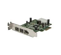 ST PEX1394B3LP - 2b 1a LP PCI Express FireWire Card