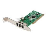 StarTech.com Scheda adattatore FireWire 1394a PCI a 4 porte - 1 interna 3 esterne