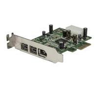 STARTECH.COM - Scheda adattatore PCI Express FireWire 2b 1a 1394 a basso profilo - 3 porte