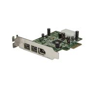 ST PEX1394B3LP - 2b 1a LP PCI Express FireWire Card