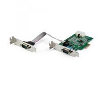 ST PEX2S953LP - Scheda PCIe, 2 porta, seriale, 16950 UART