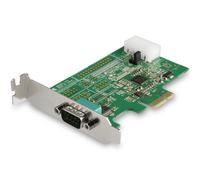 StarTech.com Scheda adattatore seriale PCI Express RS232 a 4 porte - Scheda controller host seriale PCIe RS232 - Scheda da PCIe a seriale DB9 - 16950 UART - Scheda di espansione - Windows/Linux