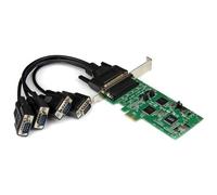 STARTECH.COM - Scheda combo seriale PCIe 4 porte PCI Express - 2 x RS232 2 x RS422 / RS485