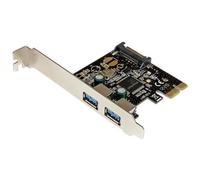 Startech Scheda Controller Usb 3.0 Pcie A 2 Porte One Size Black