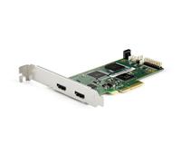 StarTech.com Scheda di acquisizione video HDMI - PCI Express 2.0 4K 60Hz con HDR10 Dispositivo PCIe x4 per PC desktop Registratore video/adattatore/ Streaming live Supporta H.264 (HDMI CAPTURE CARD [P