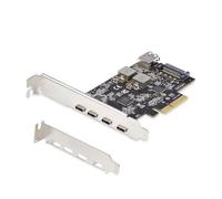 StarTech.com Scheda di Espansione PCIe USB a 5 porte, USB 3.2 10Gbps, 4x USB-C,