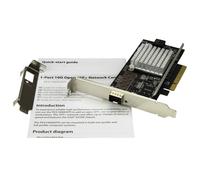 StarTech.com Scheda di rete PCIe ad 1 porta 10G Open SFP+ con Chip Intel - MM/SM (10G Network Card PCI Express) [PEX10000SFPI] NEW