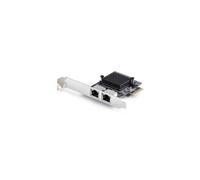 StarTech.com Scheda di Rete PCIe Gigabit 5G a 2 Porte, Scheda LAN PCI Express 5G/2,5G/1G/100M/10M, Realtek RTL8126, Windows e Linux