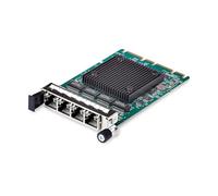StarTech.com Scheda di rete server OCP 3.0 Gigabit RJ45 a 4 porte con Intel® I350, SFF 4C+/PCIe 3.0/PXE/VLAN, NIC Ethernet