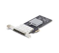 StarTech.com Scheda di rete SFP GbE a 4 porte, PCIe 2.0 x2 (Compatibile x4, x8,