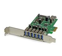 StarTech.com Scheda Espansione PCI Express USB 3.0 a 7 porte con profilo basso e standard - alimentazione SATA