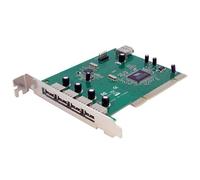 StarTech.com Scheda Pci con 7 porte USB 2.0 ad alta velocit (7 PORT PCI USB CARD ADAPTER - .)