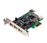 StarTech.com Scheda Pci Express basso prfilo con 4 porte USB 2.0 ad alta velocità