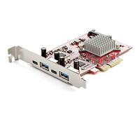 StarTech.com Scheda PCI Express USB a 4 porte - Scheda di espansione PCIe USB 10Gbps con 2 controller - 2 porte USB-C e 2 porte