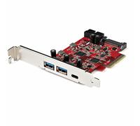 StarTech.com Scheda PCIe a 5 porte USB - Scheda PCIe USB 3.1 Gen 2 10Gbps con 1x USB-C e 2x USB-A - 1x 2 porte IDC (espansione NEW