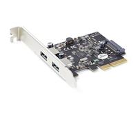 StarTech.com Scheda PCIe USB 3.1 (10Gbps) a 2 porte - Scheda di espansione PCI Express USB 3.2 Gen 2 Type-A Adattatore PCIe USB (PEXUSB312A3)