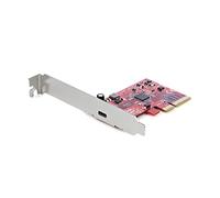 StarTech.com Scheda PCIe USB 3.2 Gen 2x2 a 1 porta, USB-C 20Gbps PCI Express 3.0 x4- Host Controller Card, USB Type-C PCIe Add-On Adapter Card, Scheda di espansione, Windows & Linux (PEXUSB321C)
